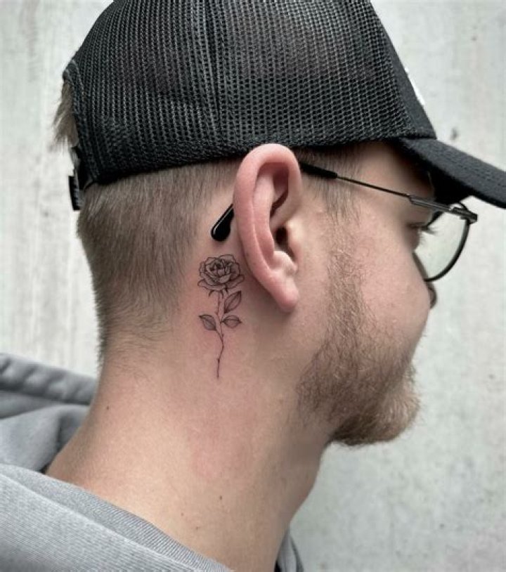 Are behind the ear tattoos for men?