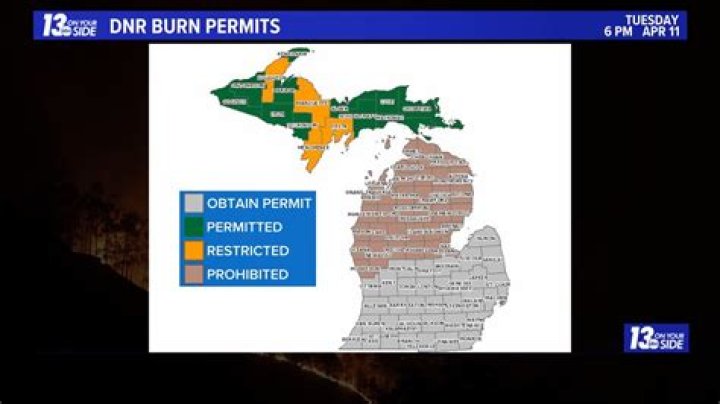 Are burn permits required in Placer County?