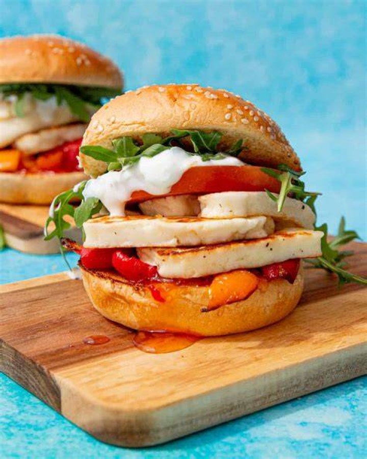 Are halloumi burgers healthy?