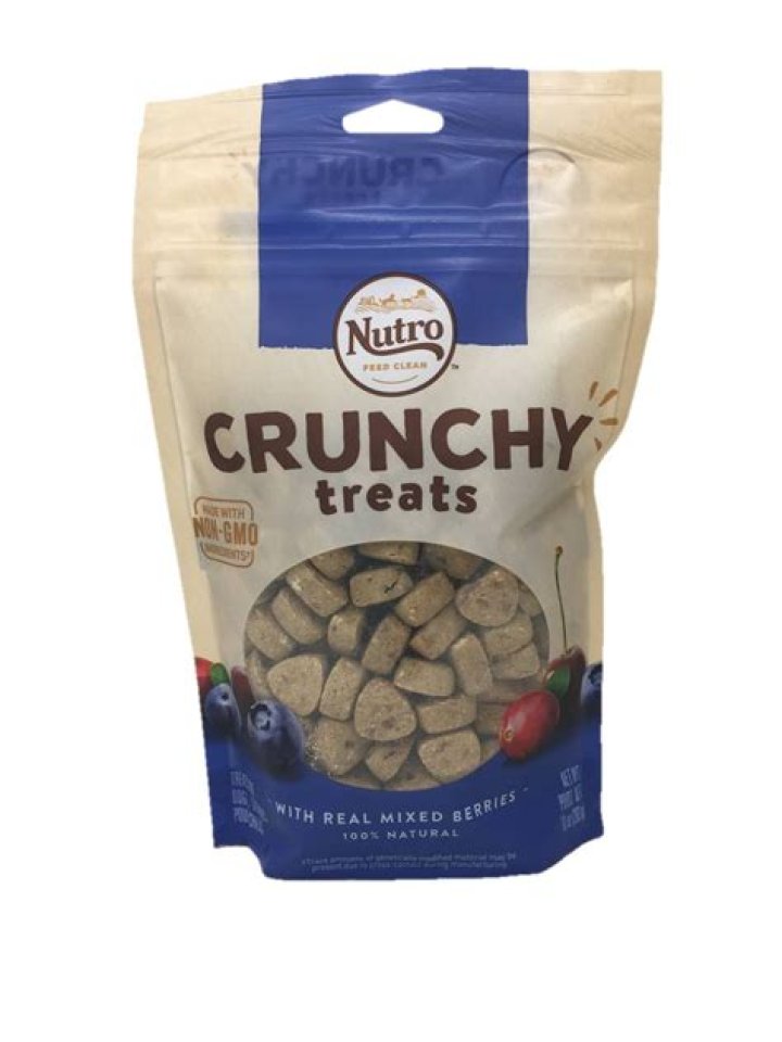 Are Nutro crunchy treats good for dogs?