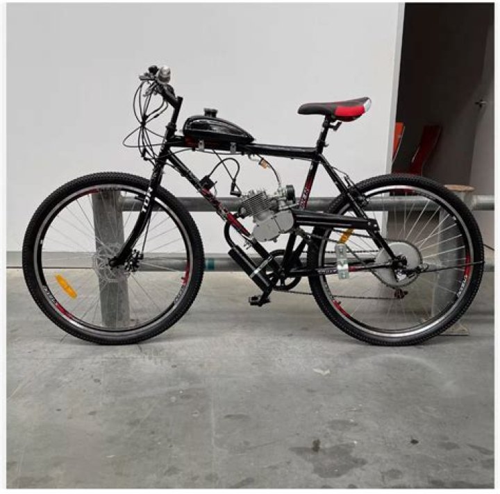 Are petrol Motorised push bikes legal?