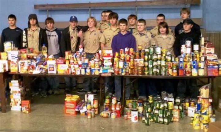 Are the Boy Scouts collecting food in 2020?