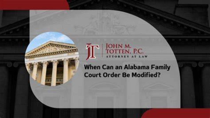 Can a family court order be overturned?