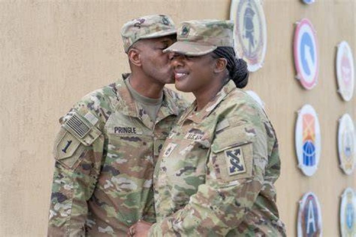 Can an enlisted soldier marry an officer in the Army?