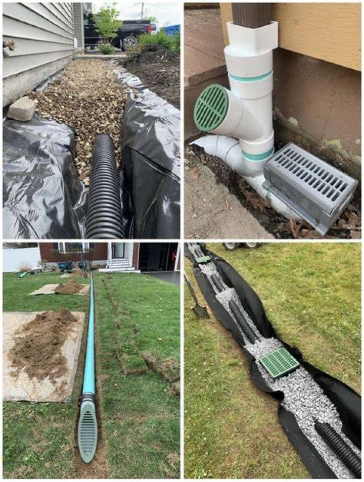 Can I drain laundry into yard?
