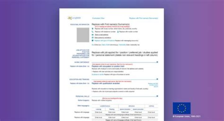 Can I edit my Europass CV?