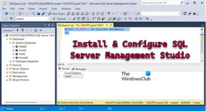 Can I install SQL Server Management Studio only?