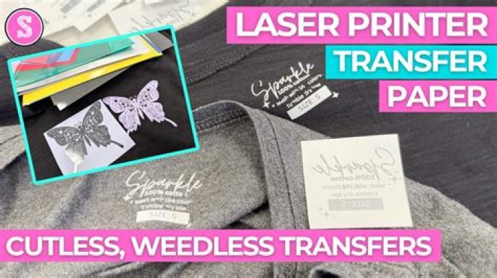 Can I use a laser printer for transfer paper?