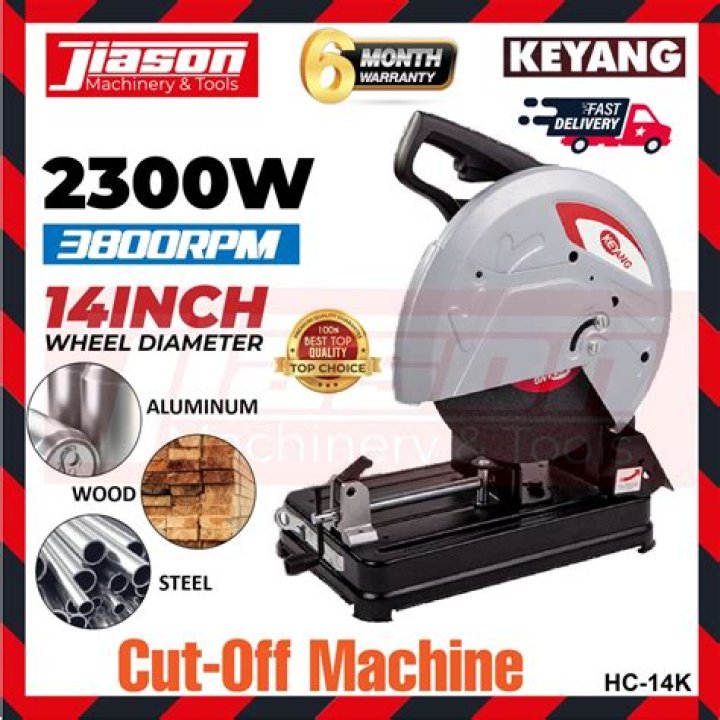 Can I use cut-off machine for wood?