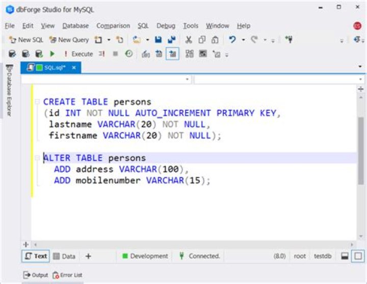 Can I use MySQL for SQL?