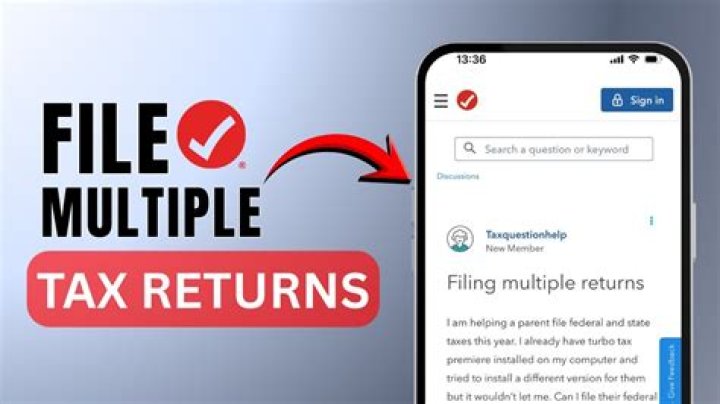 Can I use TurboTax for multiple users?