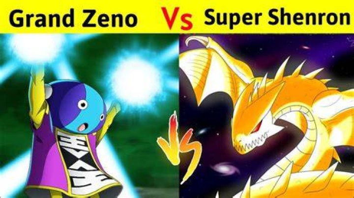 Can shenron beat Zeno?