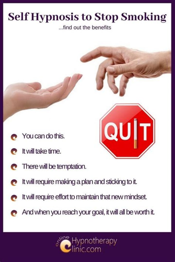 Can you do self hypnosis to quit smoking?