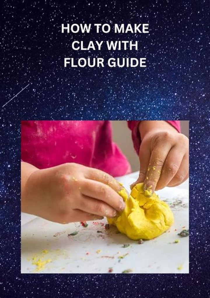 Can you make clay with flour and glue?