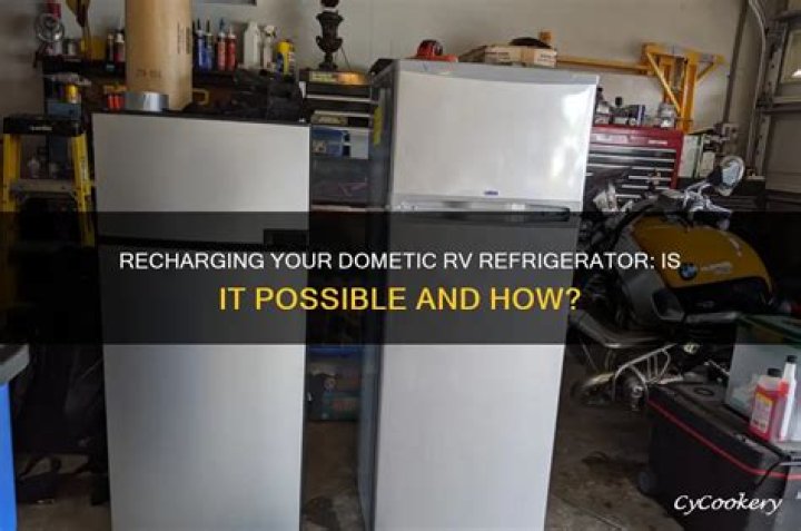Can you recharge a Dometic RV refrigerator?