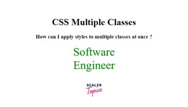 Can you select multiple classes in CSS?