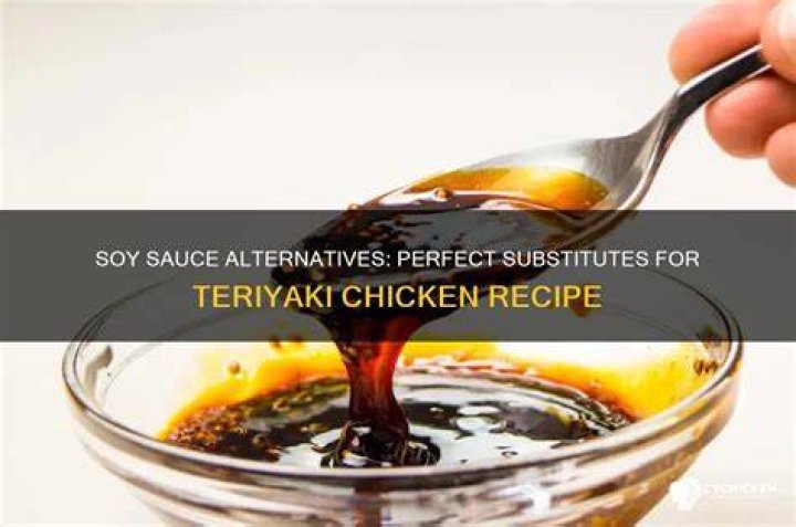 Can you substitute soy sauce with teriyaki sauce?