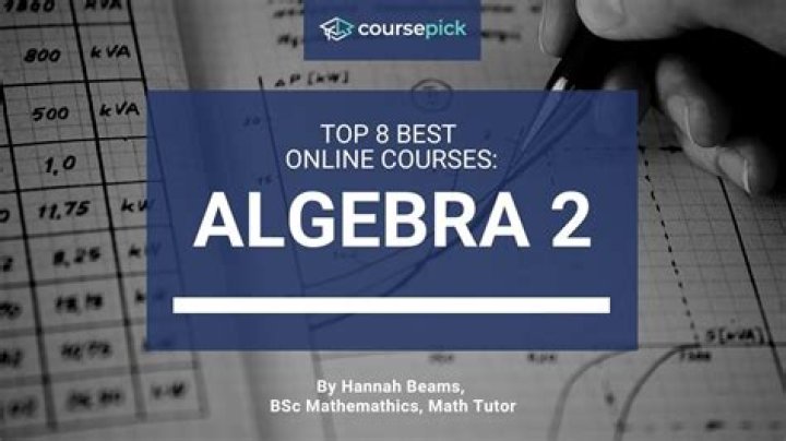 Can you take Algebra 2 online?