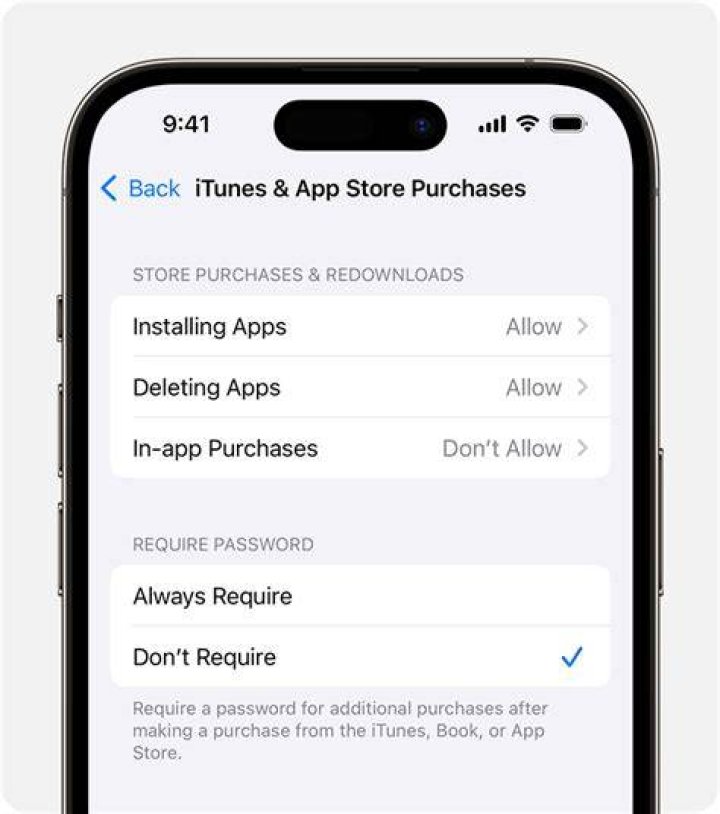 Can you use iTunes for in app purchases?