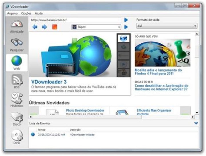 Como baixar o video do VDownloader?