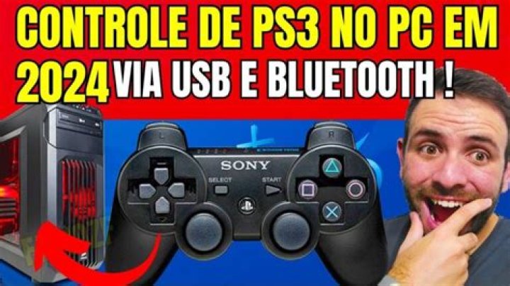 Como usar o controle do PS3 no Windows 7?