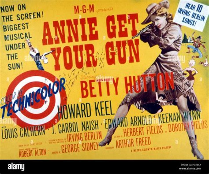 Did Betty Hutton do her own singing in Annie Get Your Gun?