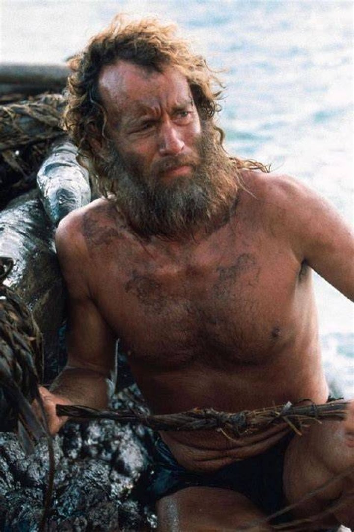 Did Tom Hanks grow a beard for Cast Away?
