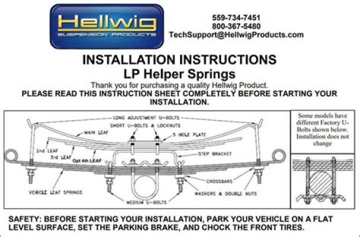 Do Hellwig helper springs work?
