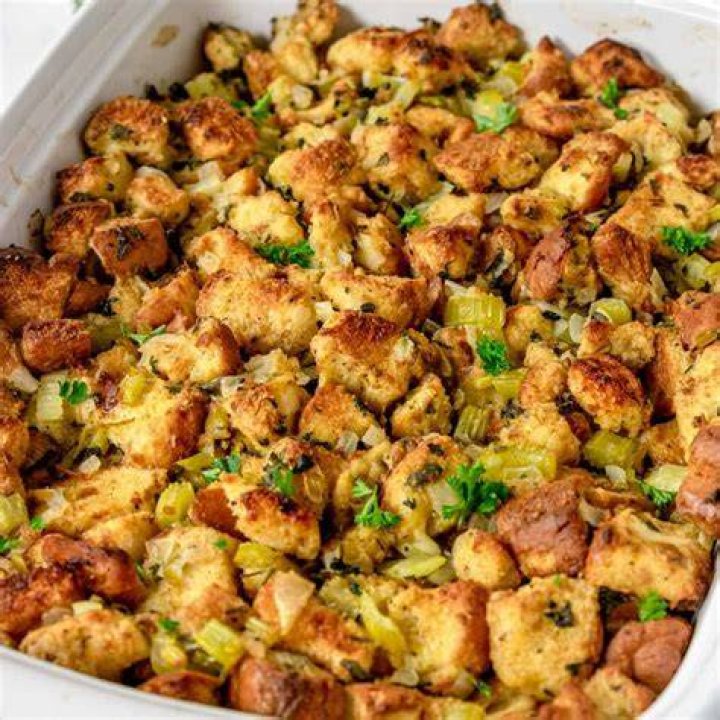 Do you add egg to bread stuffing?