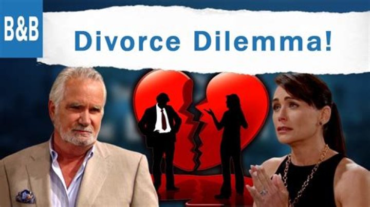 Does Eric Forrester divorce Quinn?