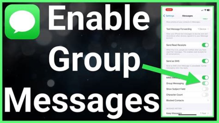 Does iPhone 4 have group messaging?