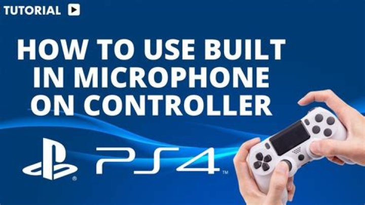 Does PS4 controller has a microphone?