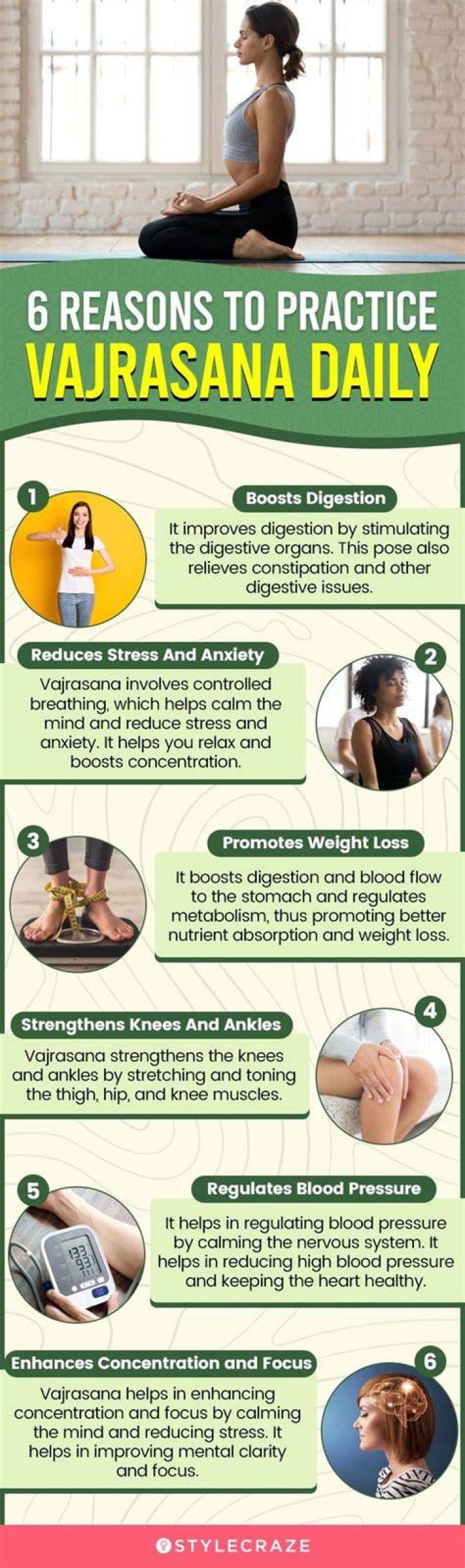 Does Vajrasana cause knee pain?