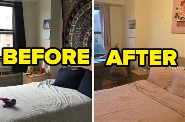 How can I decorate my bedroom cheaply?