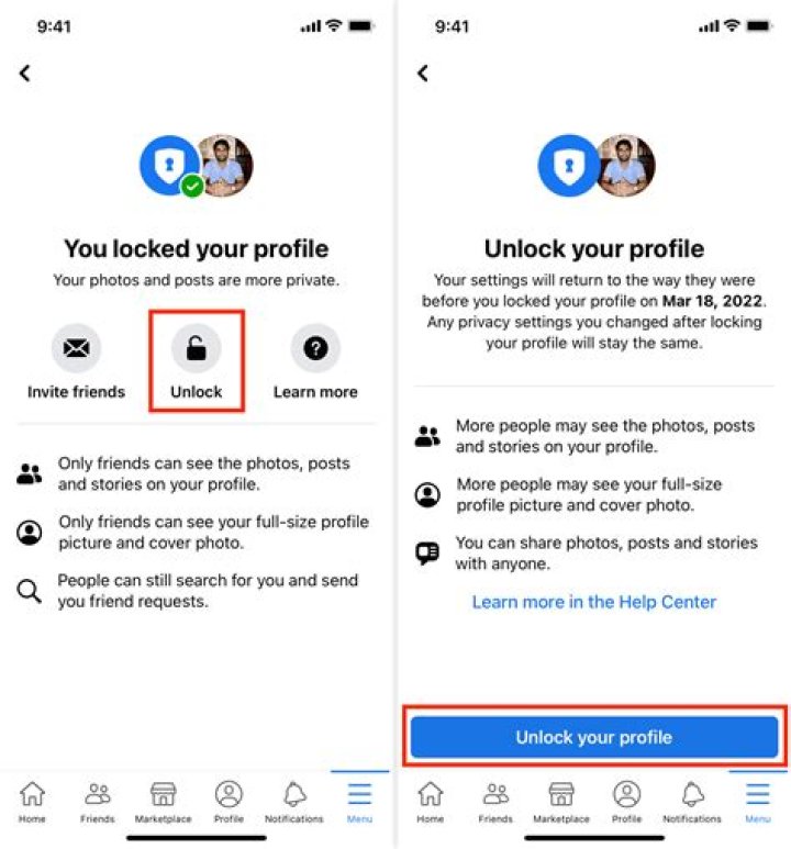 How can I lock my identity?