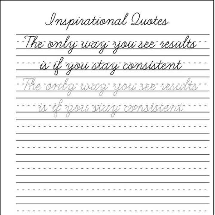 How can I teach myself handwriting?