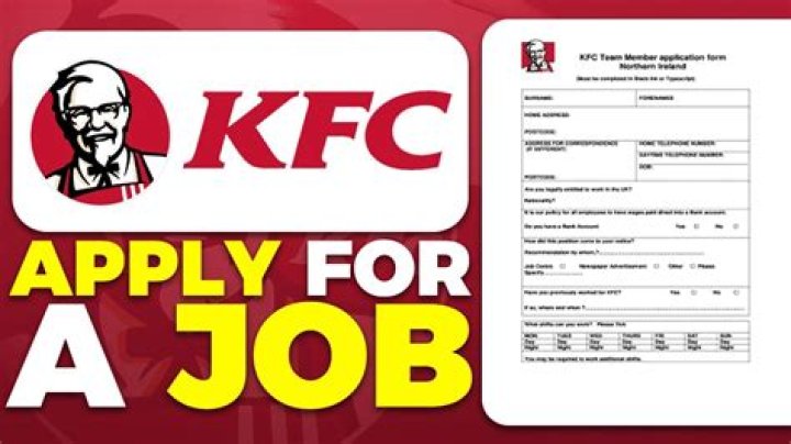 How do I apply for KFC?