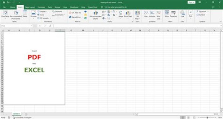 How do I automate a PDF into Excel?