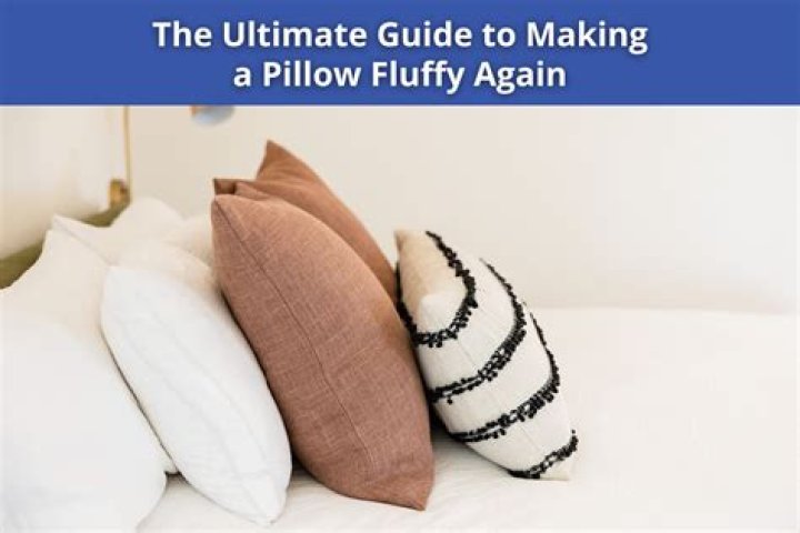 How do I fluff my new pillow?