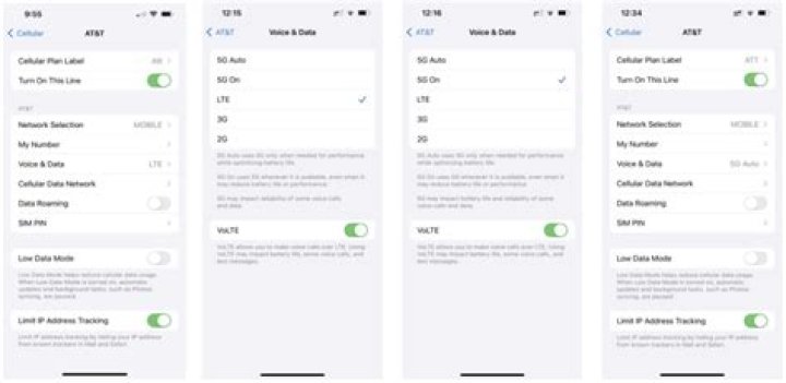 How do I get 4G on my iPhone 5S?
