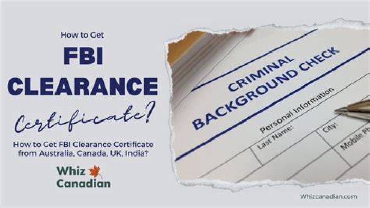How do I get my FBI fingerprint clearance?