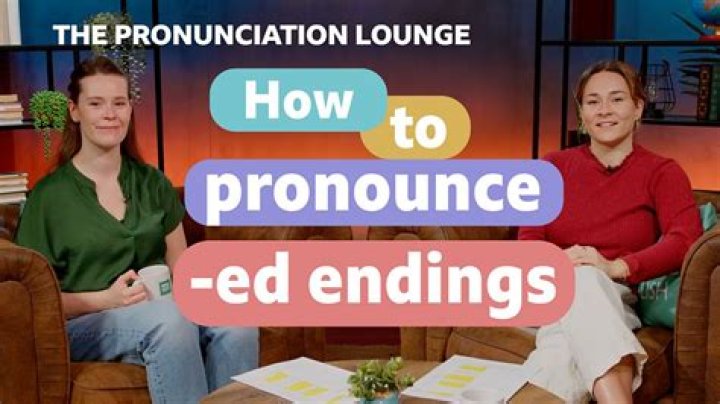 How do I know when to pronounce Ed endings?