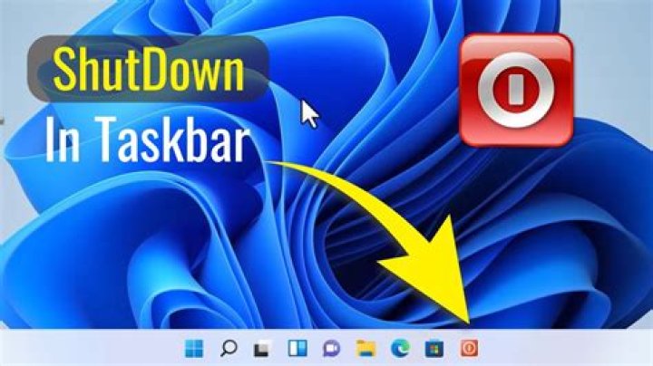How do I make a shutdown icon?