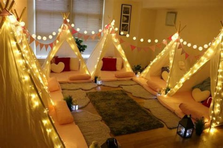 How do I make indoor camping?