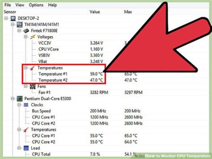 How do I monitor my CPU temperature in Windows 8?