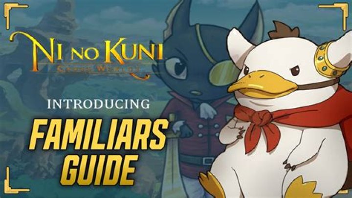 How do I recruit familiar Ni no Kuni?