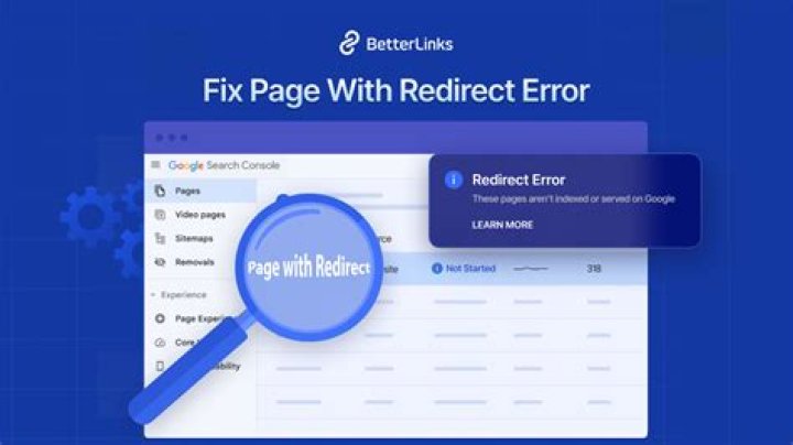 How do I redirect an error page?