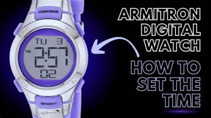 How do I reset my Armitron?