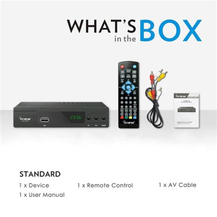 How do I setup my iView converter box?