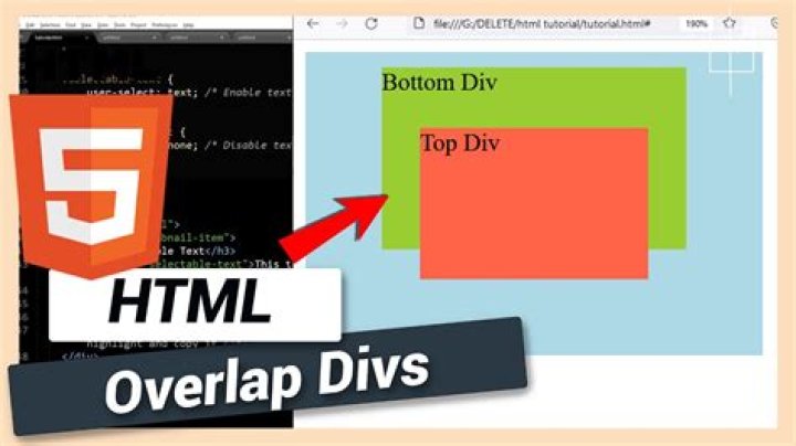 How do I stop divs from overlapping?